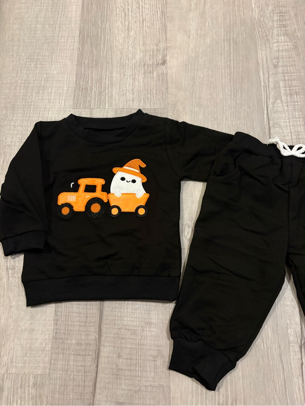 Toddler Boutique Boy Halloween Pants Set..6-12M